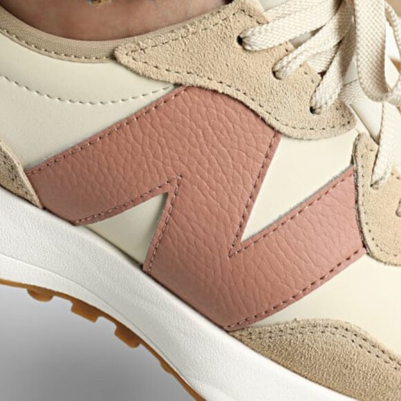 New Balance 327 ~2025~ Women's Casual Sneakers Shoes Bone Blush ~ size 7.5~ - Picture 5 of 14